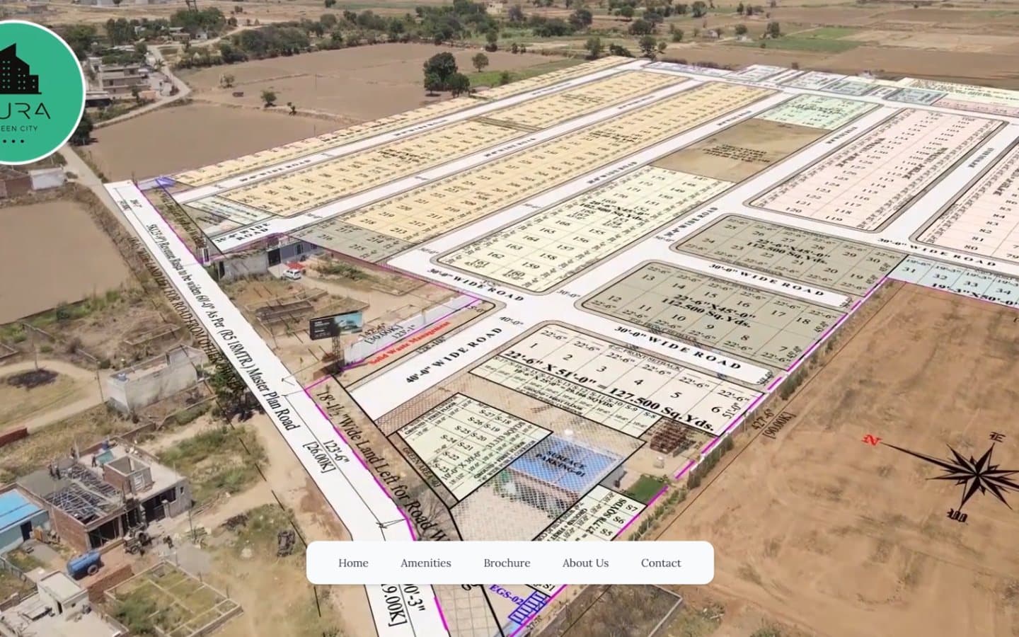 Aura Green City — Master plan