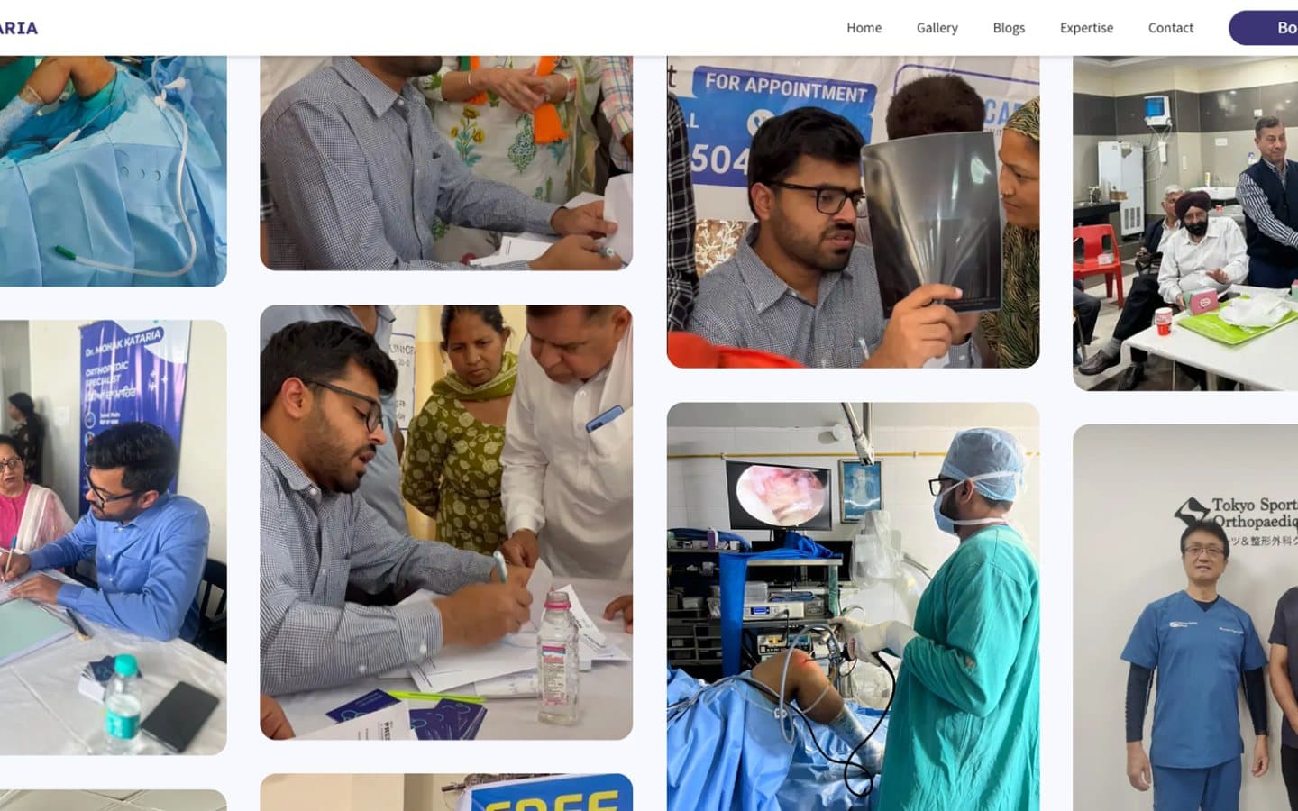 Dr. Mohak Kataria — Practice gallery