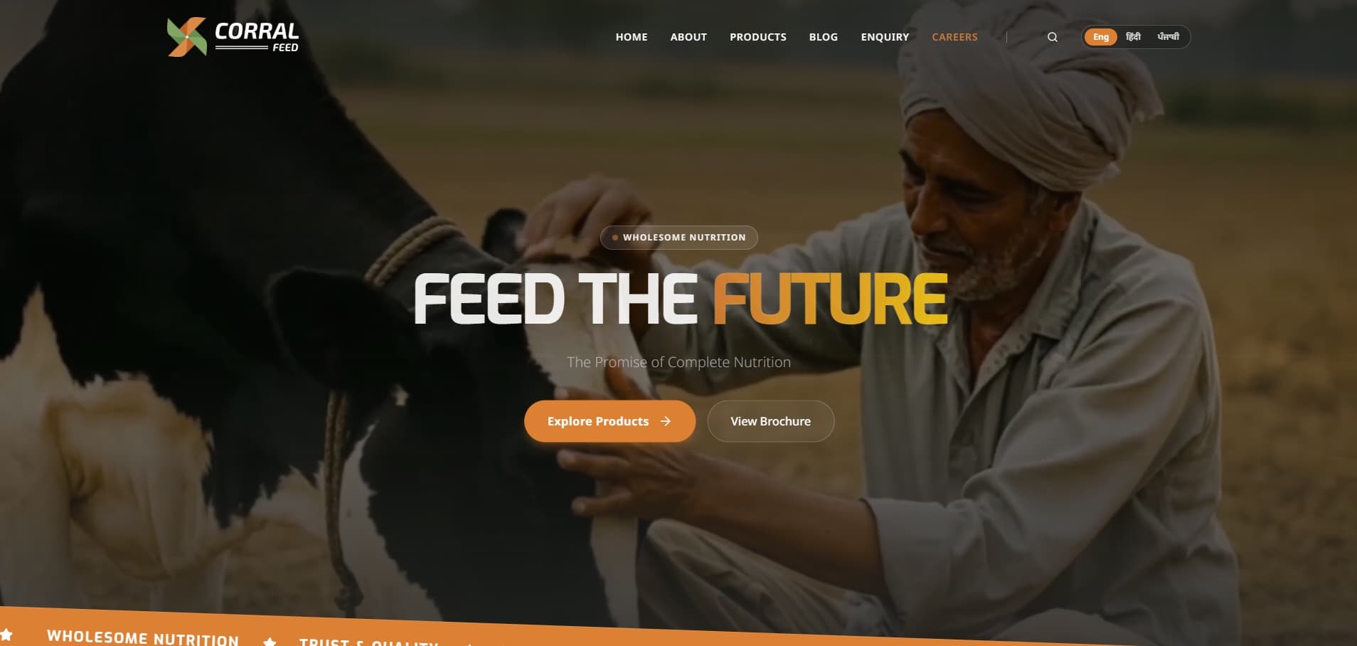 Corral Feed — case study preview