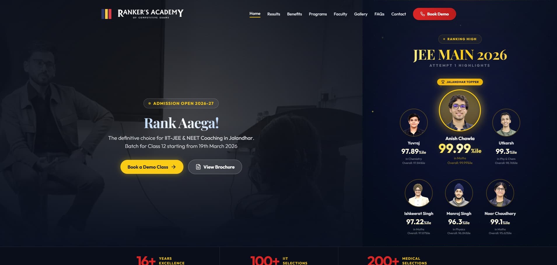 Ranker's Academy — case study preview