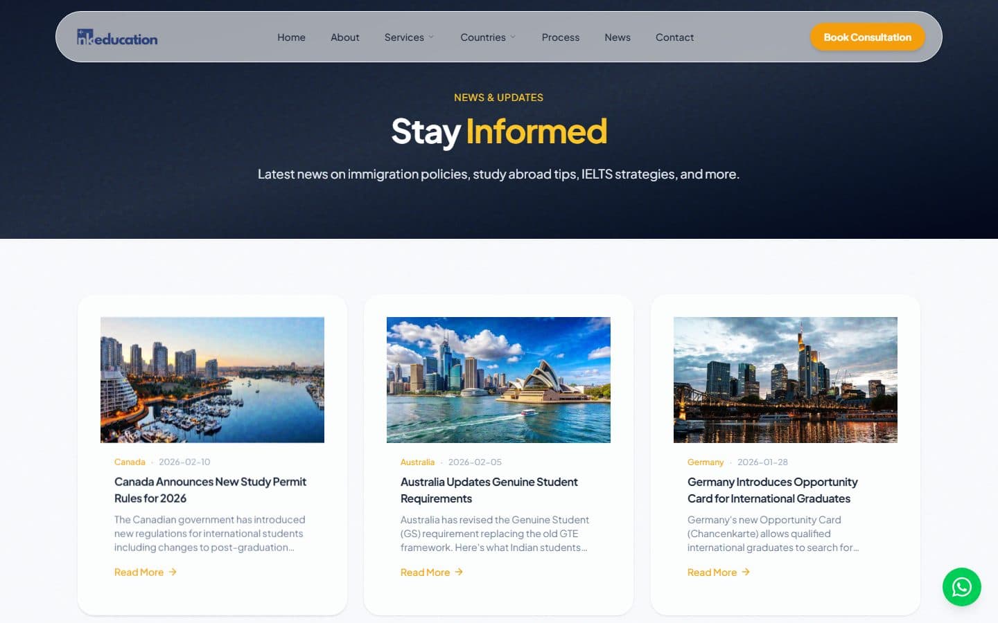 NK Education — News & success