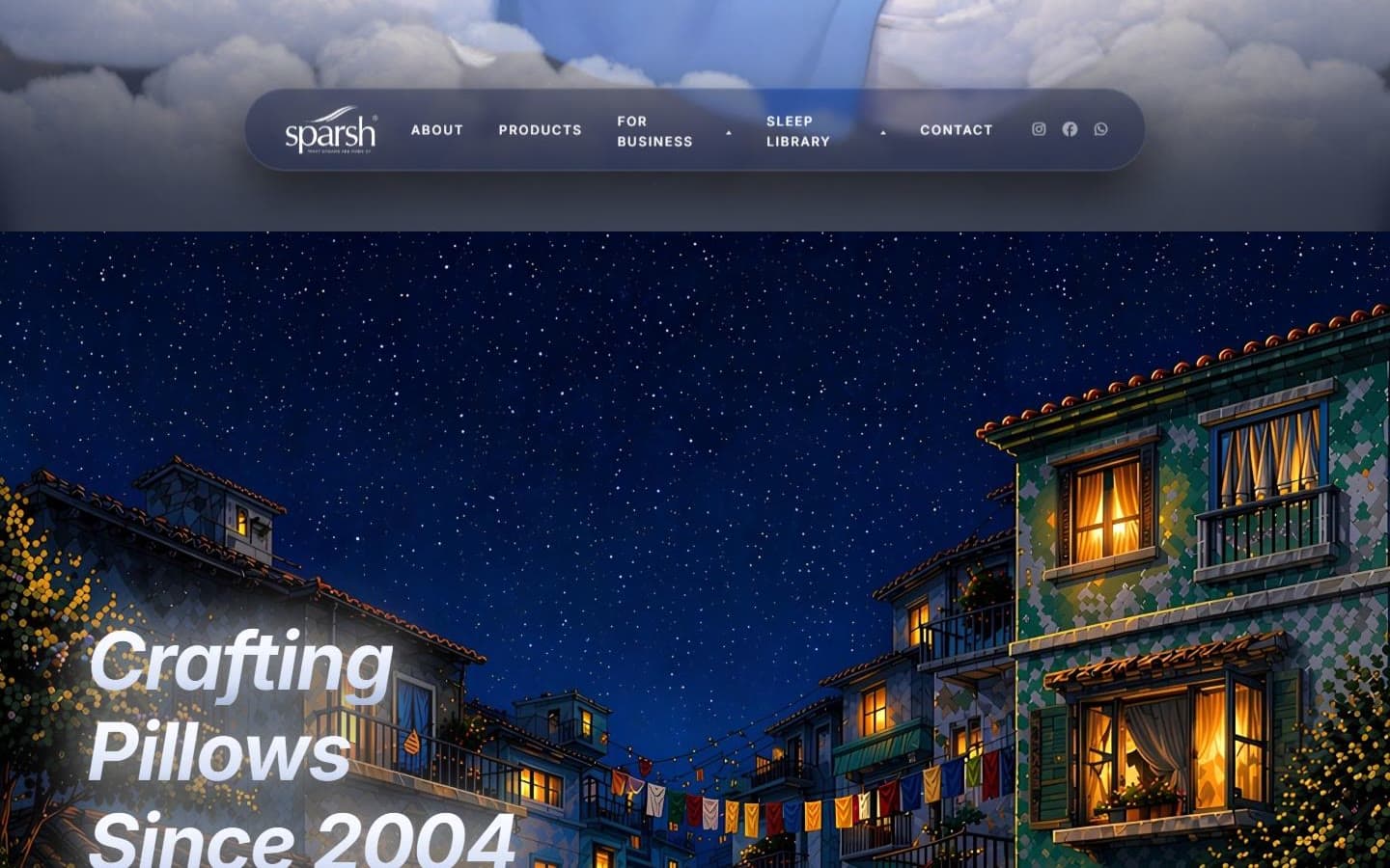 Sparsh Mattress — The story · crafting since 2004